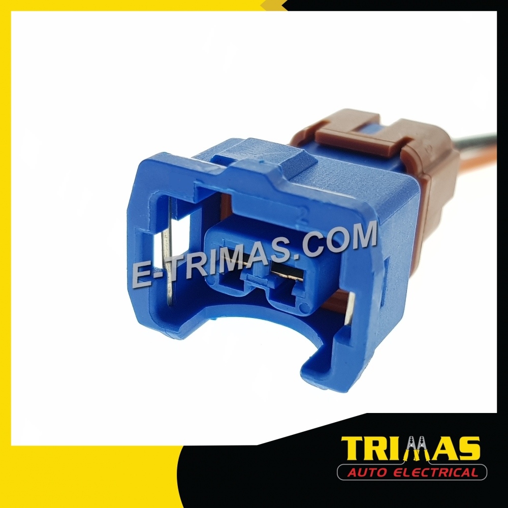 2 Pin Mitsubishi 4G92 Mivec Intake Air Temperature IAT Sensor Socket Connector