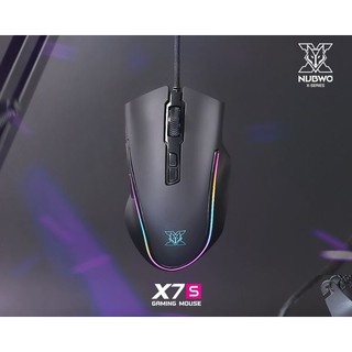 เมาส์เกมมิ่ง NUBWO X-SERIES X7S GAMING MOUSE  RGB (ประกัน 2 ปี)