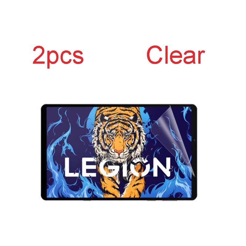 Lenovo Legion Y700 2022/Y700 2.Gen 2023 ฟิล์มกันรอยหน้าจอฟิล์มพลาสติก HD ใส 2 ชิ้น