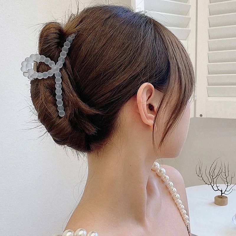 กิ๊บติดผม แบบใส ฝ้า / ฤดูร้อน เรียบง่าย สีลูกกวาด กรงเล็บผม / สีเยลลี่ ปูโต กิ๊บติดผม / ผู้หญิง สไตล์เกาหลี INS สไตล์ยอดนิยม เครื่องประดับผม