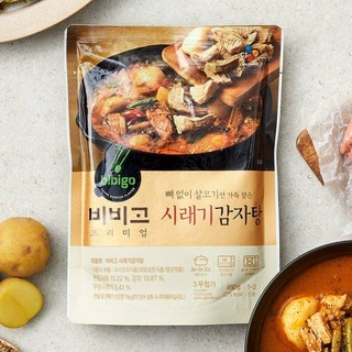 pork potato stew soup อาหารเกาหลี ซุปเกาหลี คัมจาทัง cj bibigo traditional pork potato stew soup 비비고 감자탕 460g