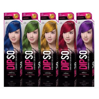 แม่สี Dipso Color Cream ผลิตภัณฑ์เปลี่ยนสีผม 60 มล