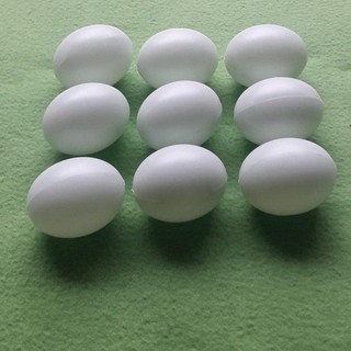 x1 แพ็ค 9 ไข่พลาสติก ของเล่นไข่ปลอม ไข่เป็ดพลาสติก egg duck plastics toy