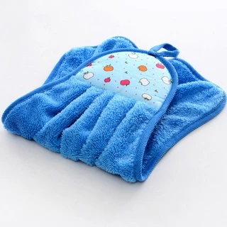 Googshop พร้อมส่ง ผ้าเช็ดมือ แบบแขวนได้ ซับน้ำได้ดี เช็ดทำความสะอาด เช็ดโต๊ะ ( ผ้าเช็ดมือแขวน )
