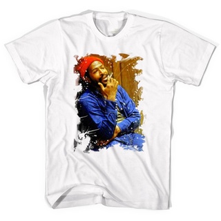 เสื้อยืด ผ้าฝ้าย พิมพ์ลาย Marvin Gaye ของขวัญยอดนิยม สําหรับผู้ชายS-5XL