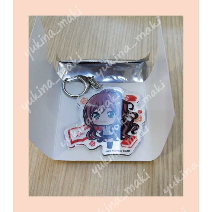 bang dream Lisa Imai พวงกุญแจอนิเมะ อะคริลิค ของแท้ ของใหม่ roselia