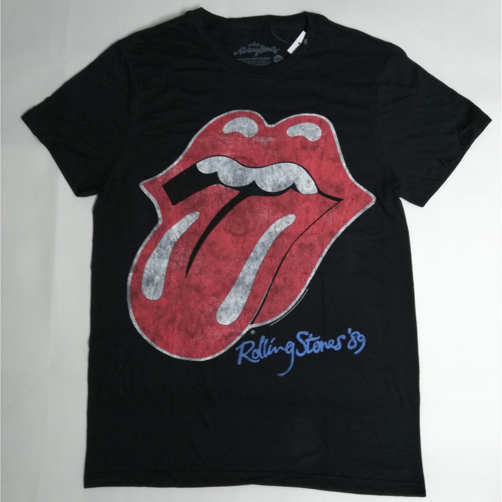เสื้อยืดวง The Rolling Stones big logo ลิขสิทธิ์แท้ ปี 2013 .