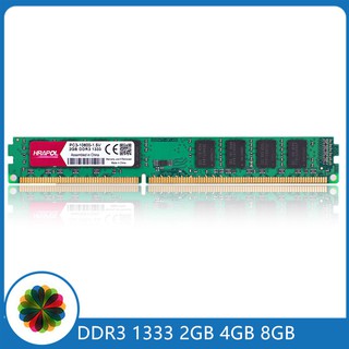 Hrapol เดสก์ท็อปแรม Ddr3 8Gb 4Gb 2Gb 1333Mhz Pc3-10600U 240 Pin 1.5V หน่วยความจํา Pc3 10600 1333 Mhz Ddr 3 2G 4G 8G