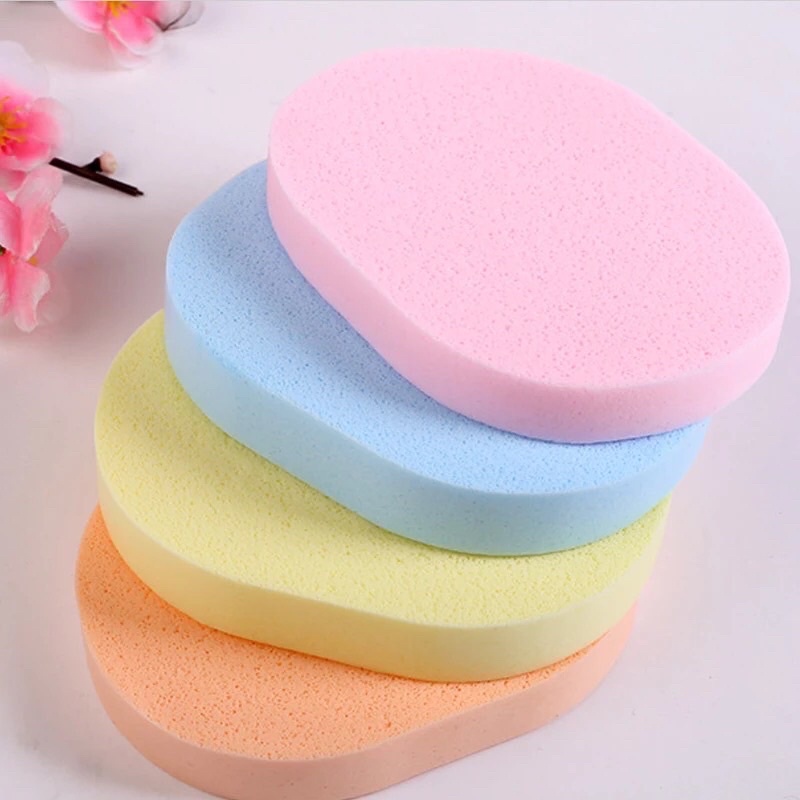 ฟองน้ำเนื้อละเอียดแผ่นหนา (1แผ่น) รุ่นใช้ในคลีนิกหรือร้านสปา ☁️หนา1cm ราคา ถูกที่สุด ดีลบีเคเค แกลเลอรีภาพที่ 4