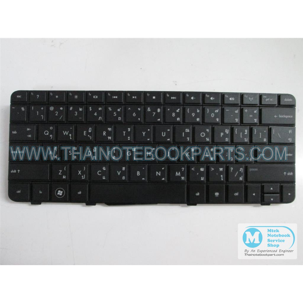 คีย์บอร์ดโน๊ตบุ๊ค HP G32, DV3-4000, Compaq CQ32 - 626499-281, V115026AS1 Notebook Keyboard สินค้าใหม่ TH-ENG