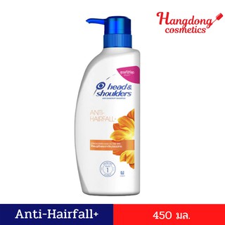 Head&amp;Shoulders แอนตี้-แฮร์ฟอล+ แชมพู 450 มล.