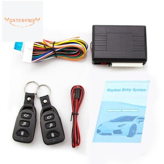 Universal Car Alarm Systems Auto Remote Central Kit Door Lock Keyless Entry S TH