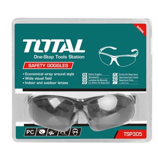 สินค้าคุณภาพดี TOTAL แว่นตากันสะเก็ต สีดำ รุ่น TSP305 โททอล ของแท้100%