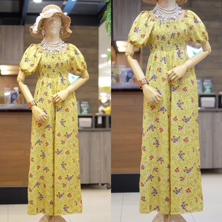 allaboutitems จัมสูทลายดอก