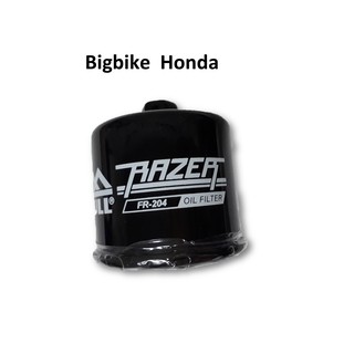 กรองน้ำมันเครื่องมอเตอร์ไซค์ bigbike Honda FULLFR-204 ใช้สำหรับ  รุ่น  Forza300, CB500X, CB650F, CB1000, CBR1300RR ฯลฯ