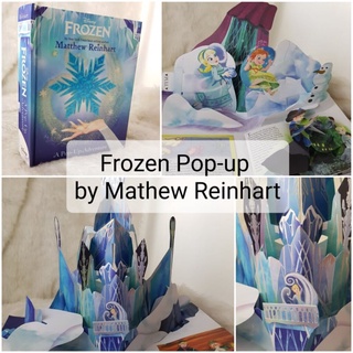 [หนังสือ pop up] Frozen A Pop-up Adventure พร้อมส่ง RARE item Collectible pop up Hardback English By Matthew Reinhart...