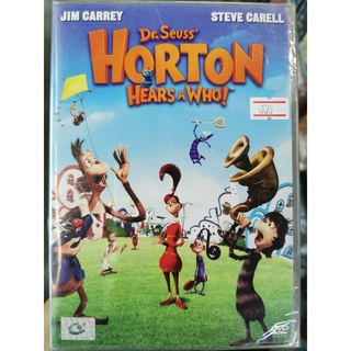 DVD : Dr. Seuss Horton Hears a Who! (2008) ฮอร์ตันกับโลกจิ๋วสุดมหัศจรรย์ " Jim Carey, Steve Carell "