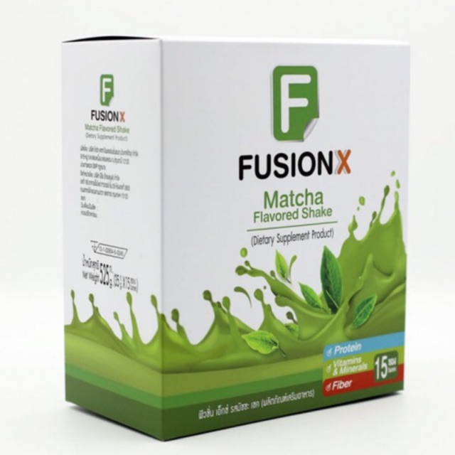 Fusion-X อาหารเสริมลดน้ำหนัก เพิ่มสารอาหารให้กับร่างกาย ซองละ 120฿