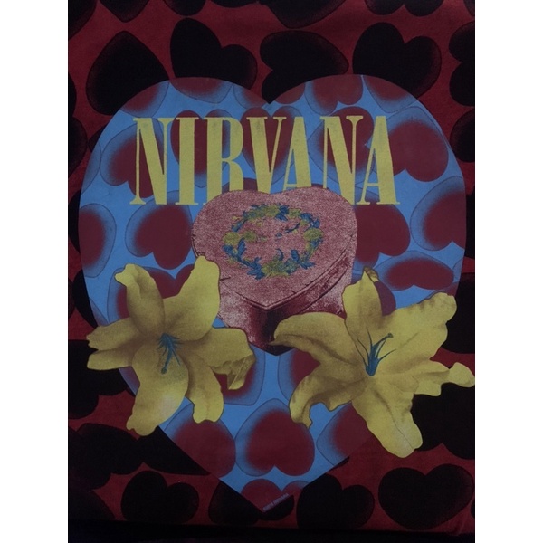 เสื้อ Nirvana Heart Shaped Box 2016