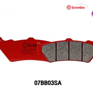 Brembo ผ้าเบรกหลัง SP ( ซินเตอร์ ) สำหรับ R1200GS, R, LC (Y14-17) / SP