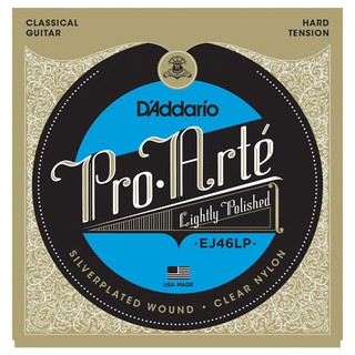 DAddario® Pro-Arté Nylon สายกีตาร์คลาสสิค แบบพรีเมียม ของแท้ 100% รุ่น EJ46LP (High Tension) ** Made in USA **