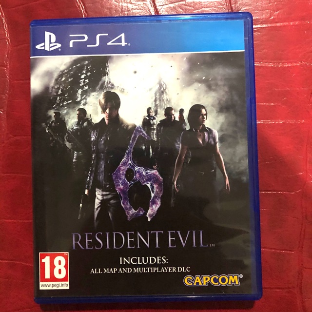 แผ่นเกมส์ Ps4 เกมส์Resident evil