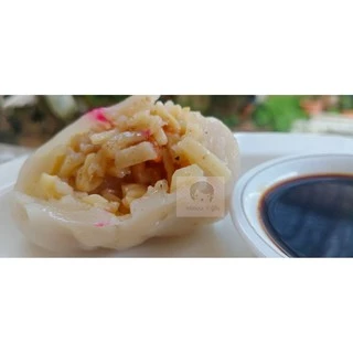 กุยช่ายตลาดพลูแบบกลม(อร่อยมาก) แป้งนุ่มเหนียว พร้อมน้ำจิ้มรสเด็ด