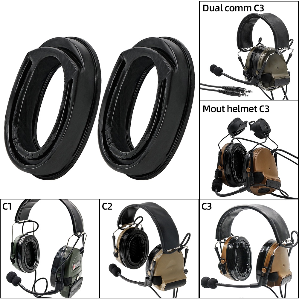 COMTAC I II III Tactical Headset Pickup Noise Reduction Headphone