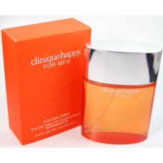 ของแท้!!! Clinique Happy EDT for Men 100ml กล่องซีล ป้าย King Power (พร้อมส่งค่ะ)