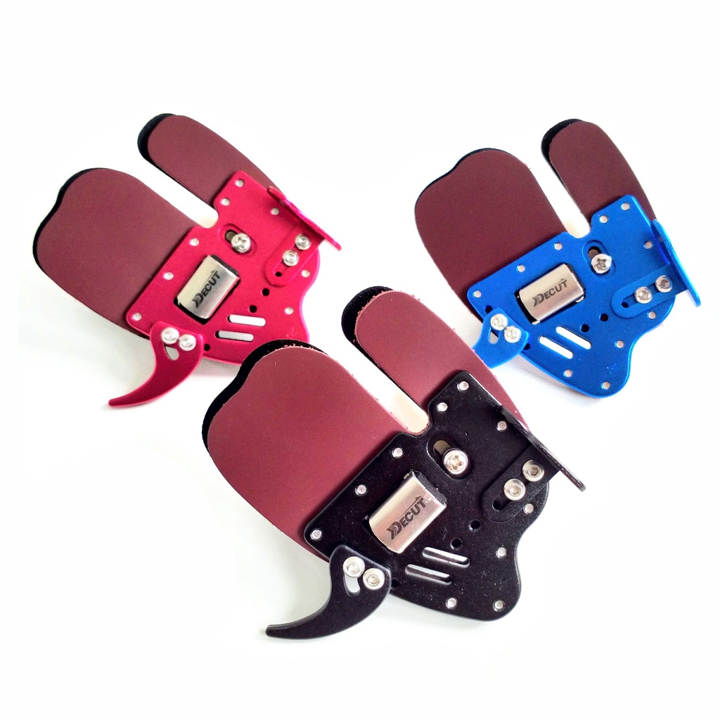 FINGER TAB DECUT DECUT HOCK II RIGHT HAND - FINGER PROTECTOR สําหรับ ARCHERY - ORIGMAZONE