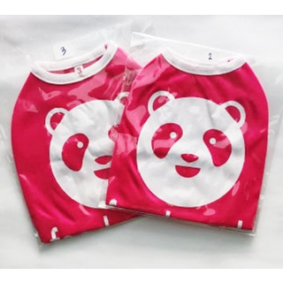 Food Panda เสื้อหมา เสื้อแมว เสื้อผ้าสุนัข เสื้อยืด สกรีนลาย ไซส์ 1 ถึง ไซส์ 10 (SBD 1-10)