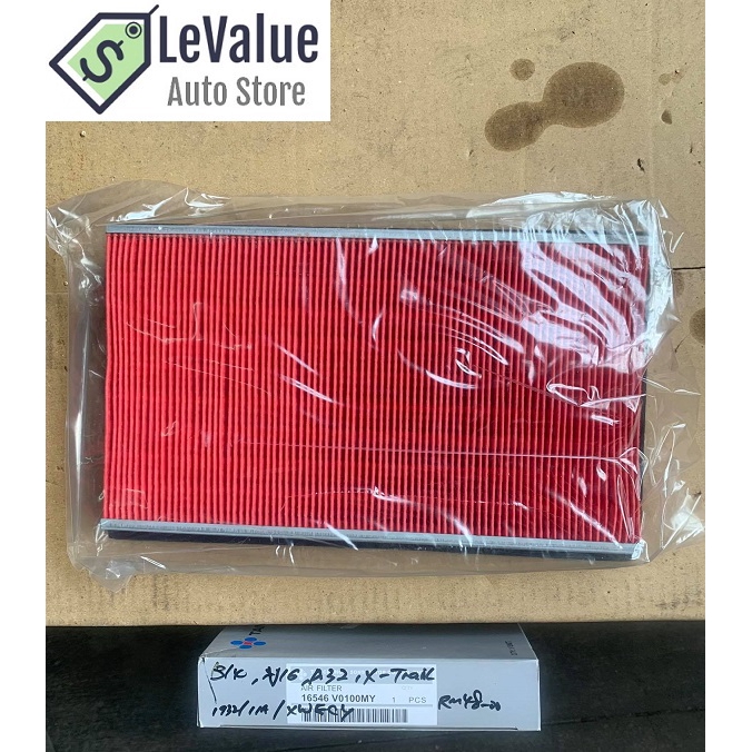 Nissan Sentra B14/N16, Cefiro A32, Xtrail T30 กรองอากาศ - OEM Tan Chong 16546 V0100MY