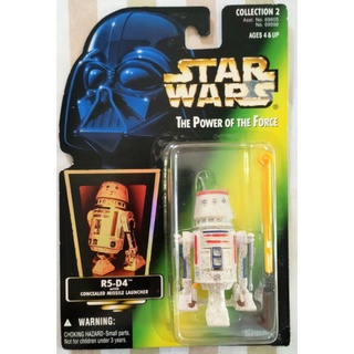 Star Wars The power of the force POTF2 Green Card R5-D4 3.75" (Hologram)