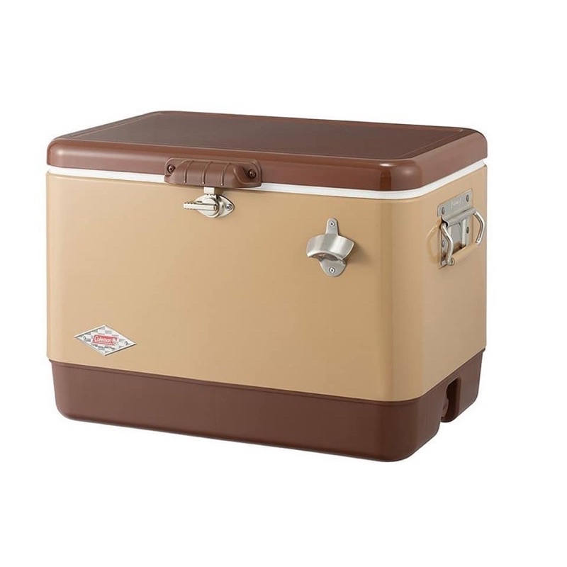 กระติก COLEMAN 54 QT STEEL BELTED COOLER BROWN