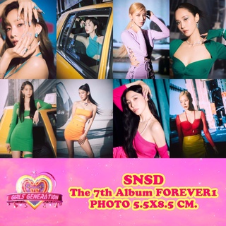 Girls Generation SNSD - PHOTO รูป The 7th Album FOREVER1 SIZE 5.5x8.5 cm.