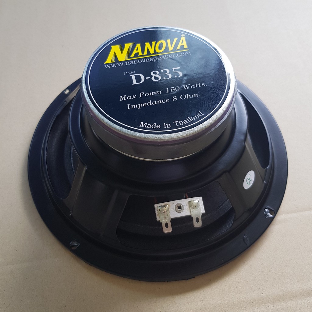 ดอกลำโพงกลางเบส ขอบโฟม Nanova ขนาด 10” 100W รุ่น D-30 (ราคาต่อดอก) เสียงดี Made in Thailand