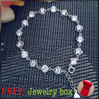 CZ Womens bracelet 925 sterling silver