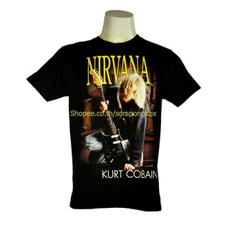 NIRVANA เสื้อวง เนอร์วานา เสื้อวินเทจ เสื้อยืดไซส์ยุโรป SPX142