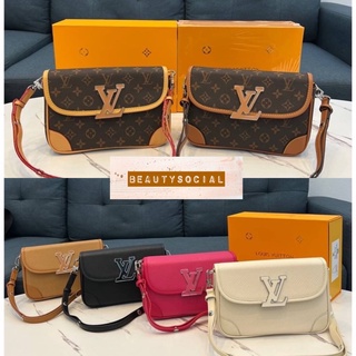 MS LV กระเป๋าแบรนด์เนม กระเป๋าปั้มแบรนด์  m45845 41241 9”