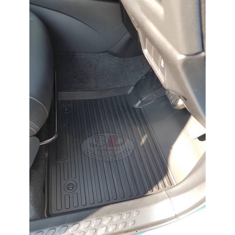 ตรงรุ่น  Toyota C-HR  2017-2024 (ผ้ายางปูพื้นรถ ยกขอบ ใช้ได้ไฮบริดและธรรมดา) ถาดยางปูพื้นCHR - รูปที่ 2