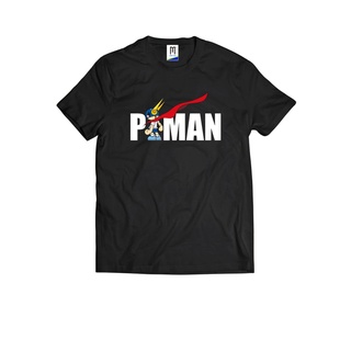 ผ้าฝ้ายแท้Am28 | เสื้อยืด พิมพ์ลายอนิเมะ P-MAN MERCHCONS APPAREL สําหรับผู้ชาย | ขนาดกลางแจ้งS-4XL