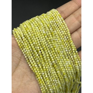 yellow agate necklace อาเกตสีเหลือง