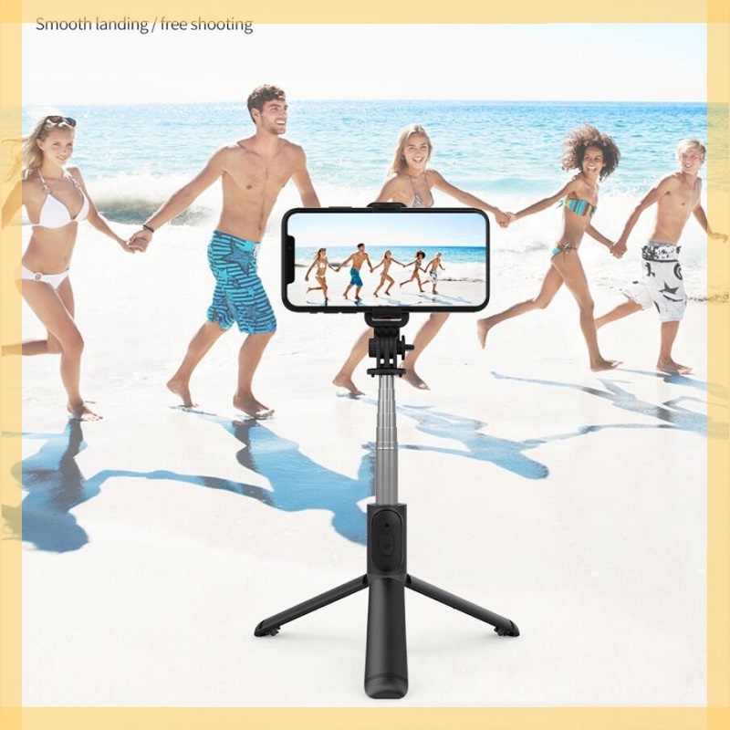 2021 New 4 In 1 Wireless Bluetooth Selfie Stick With Tripod Foldable