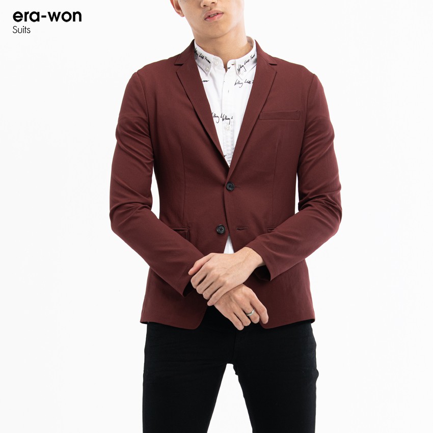 era-won เสื้อสูท ทรงสลิม รุ่น Blazer Zero Wight สี Teddy