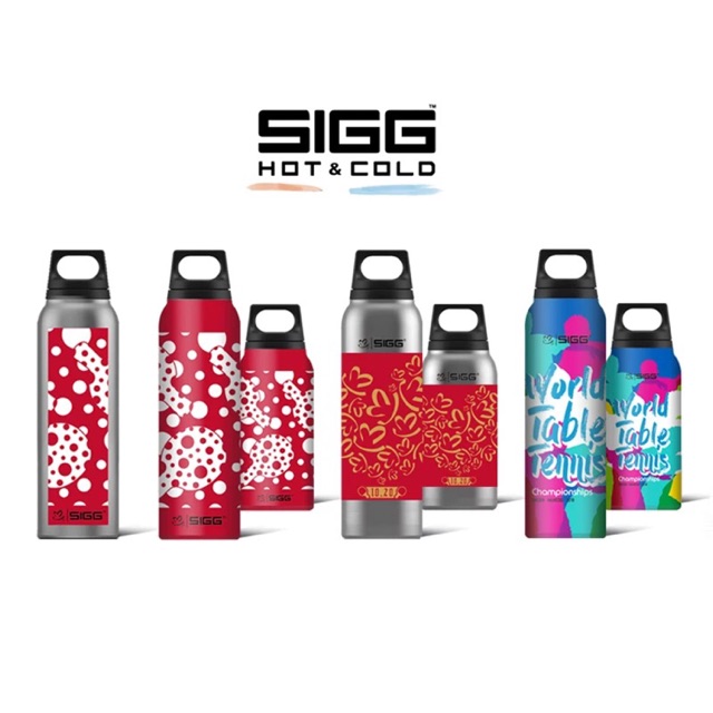 SIGG Limited Edition  Hot &amp; Cold Bottle 0.5 L with Tea Filter กระบอกน้ำ ขวดน้ำ เก็บความเย็น