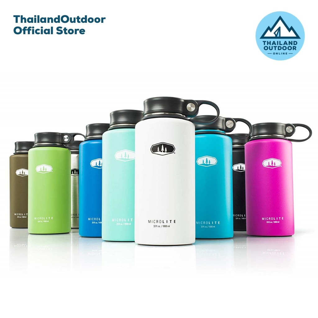 GSI ขวดน้ำ ขนาด 1000 ml เก็บร้อน/เย็น รุ่น MicroLite 1000 Twist
