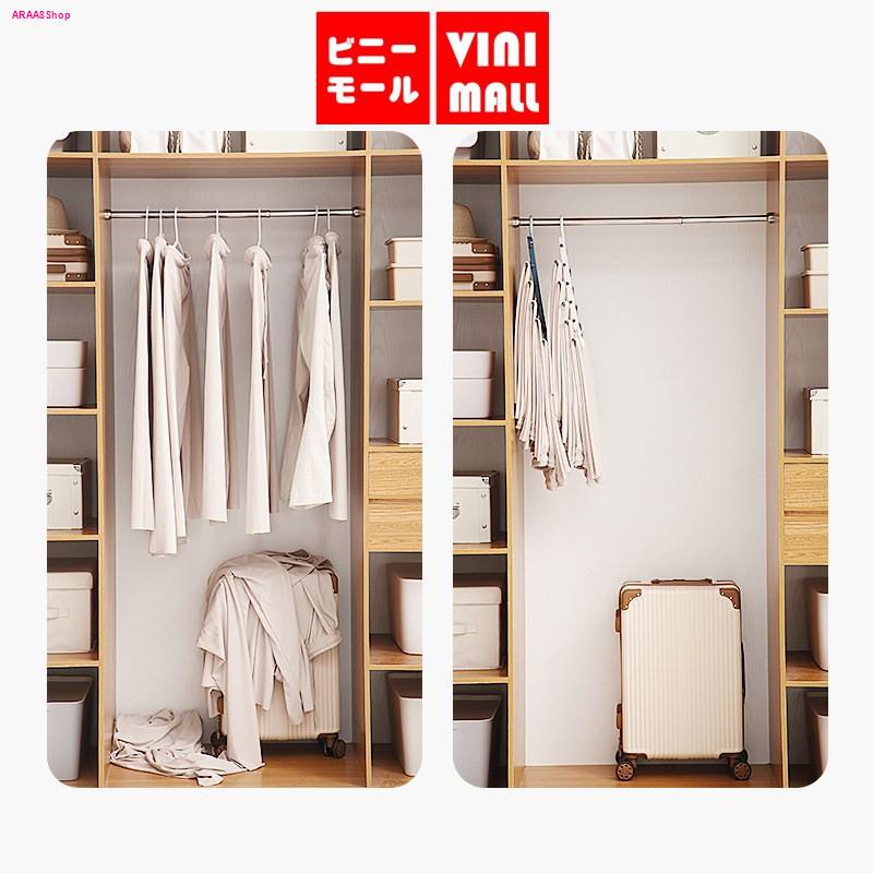【สินค้าคุณภาพดี】VINIMALL ไม้แขวนกางเกง 5 ช่อง ประหยัดพื้นที่ สไตล์มินิมอล แขวนกางเกง จัดระเบียบตู้เสื้อผ้า