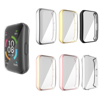 Strap Band Full Coverage Film Protective Case TPU Case For Huawei Honor Band 6