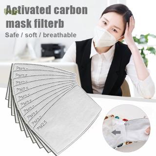 PM2.5 Mask แผ่น Filter ฟิลเตอร์ ไส้กรอง ป้องกัน เชื้อโรค ฝุ่น PM2.5 หนา 5 ชั้น สำหรับ หน้ากาก ผ้า ขนาด  เด็ก 8x10cm