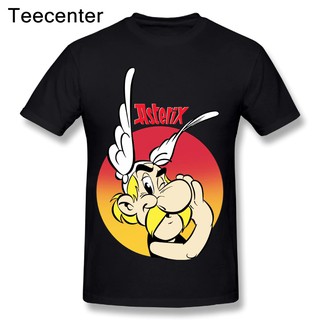 เสื้อยืด พิมพ์ลายการ์ตูน Asterix And Obelix คุณภาพดี สําหรับผู้ชาย และผู้หญิง